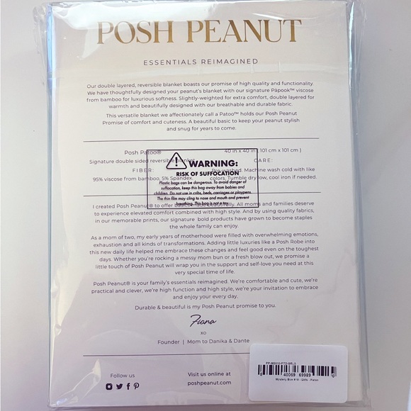 Posh Peanut Mystery Box Patoo Kennedy and Katherine - Picture 2 of 2